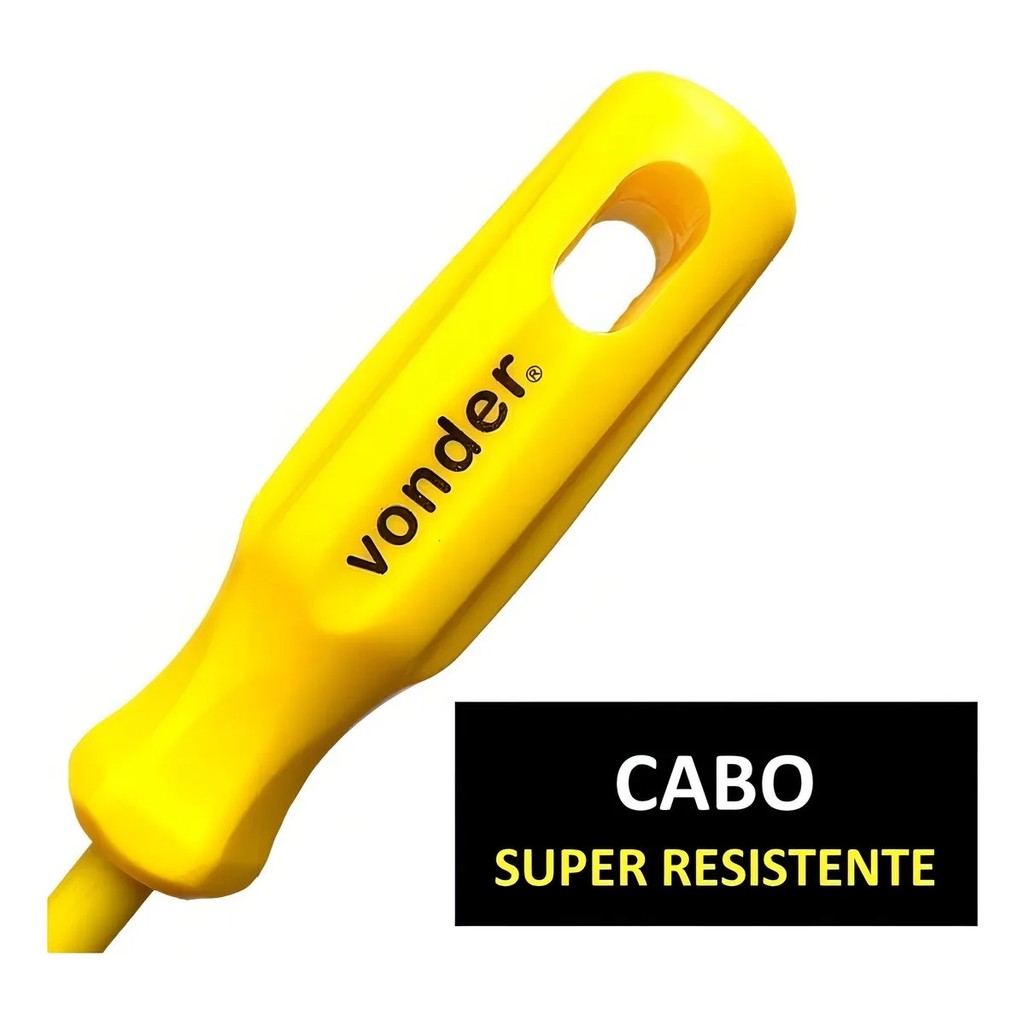 Chave Phillips Isolada 1000v 1/4x4 Pol Profissional Vonder — imagem 2 de 2