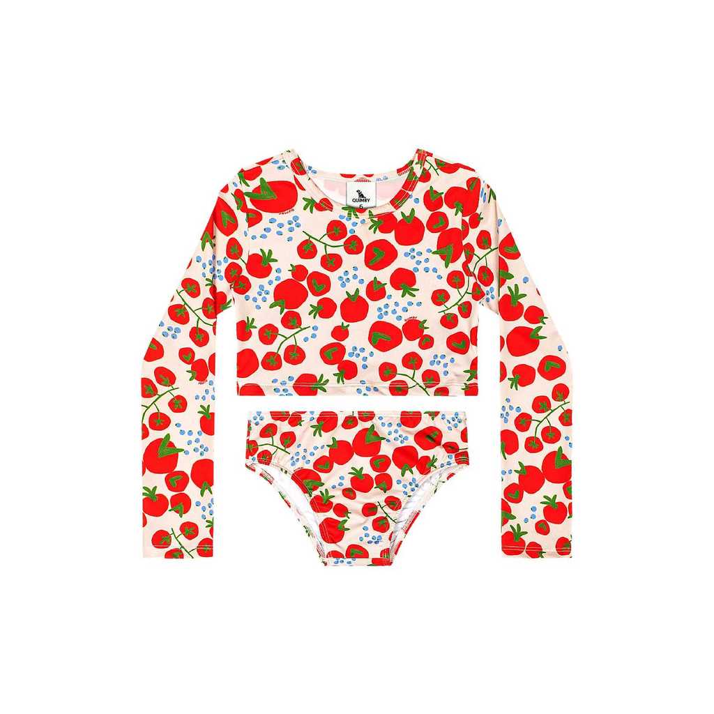 Biquíni Manga Longa com FPS +50 Quimby em Oferta na Shopee