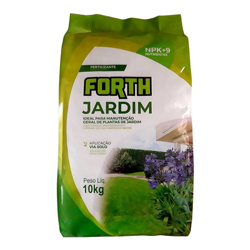 Adubo Fertilizante Forth Jardim Gramado Plantas Saco 10 Kg