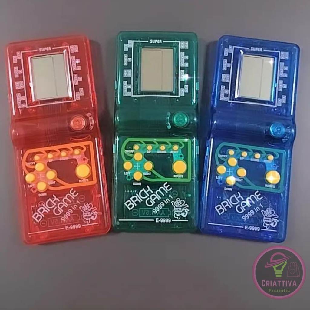 Jogo brick games 1000 jogos tetris