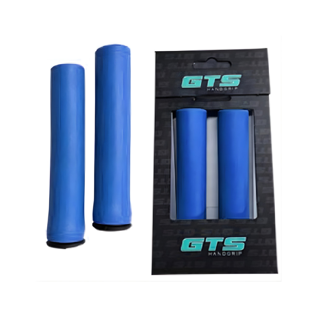 Manopla Silicone Gts Soft Bike Hand Grip Super Macia Azul