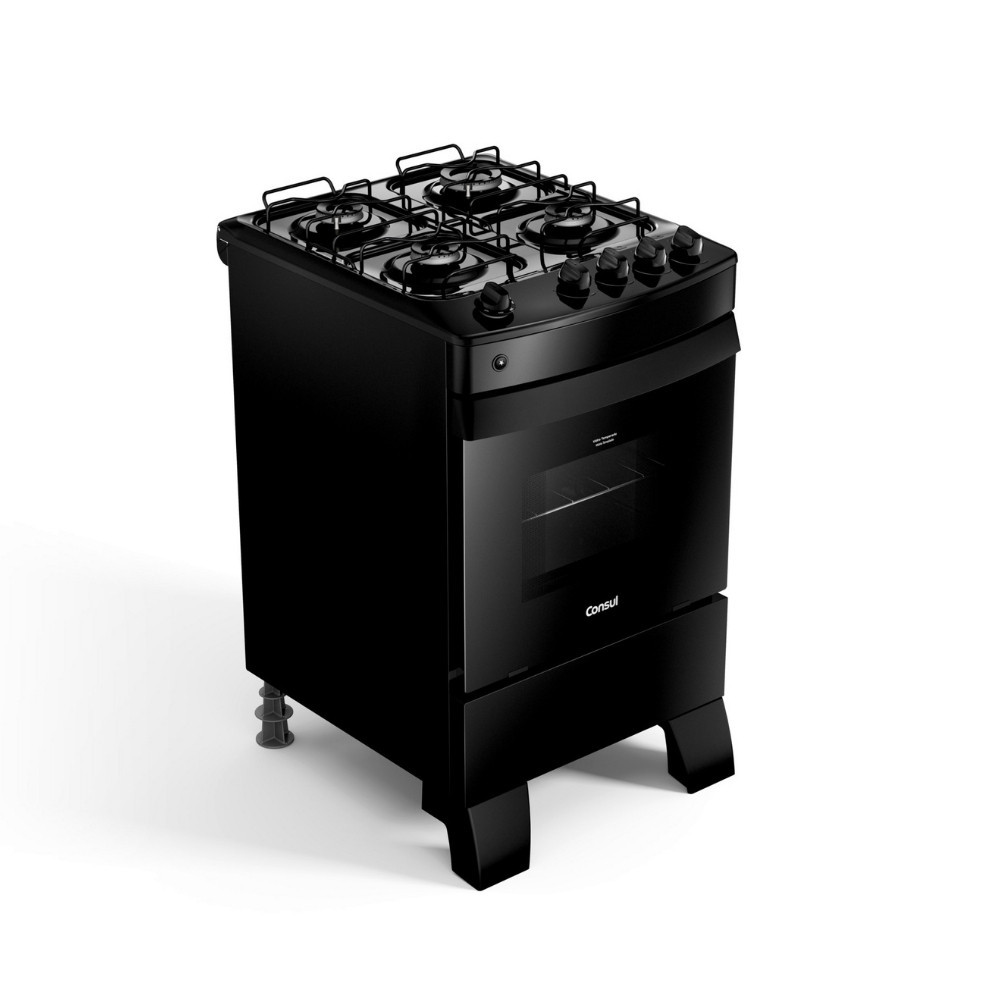 Fogão 4 Bocas Consul CFO4ZA Acendimento Automático em Oferta na Shopee