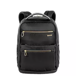 Mochila Grande Slim Notebook 15 Sestini Elegance - Preto