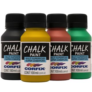 Tinta Chalk Paint Corfix 100 ml Ref. 23100 em Oferta na Shopee