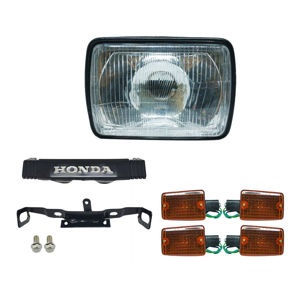 Suporte Parafusos 4 Piscas Farol Emblema Today 125 1989 a 1994 Titan 125 1995 a 1999