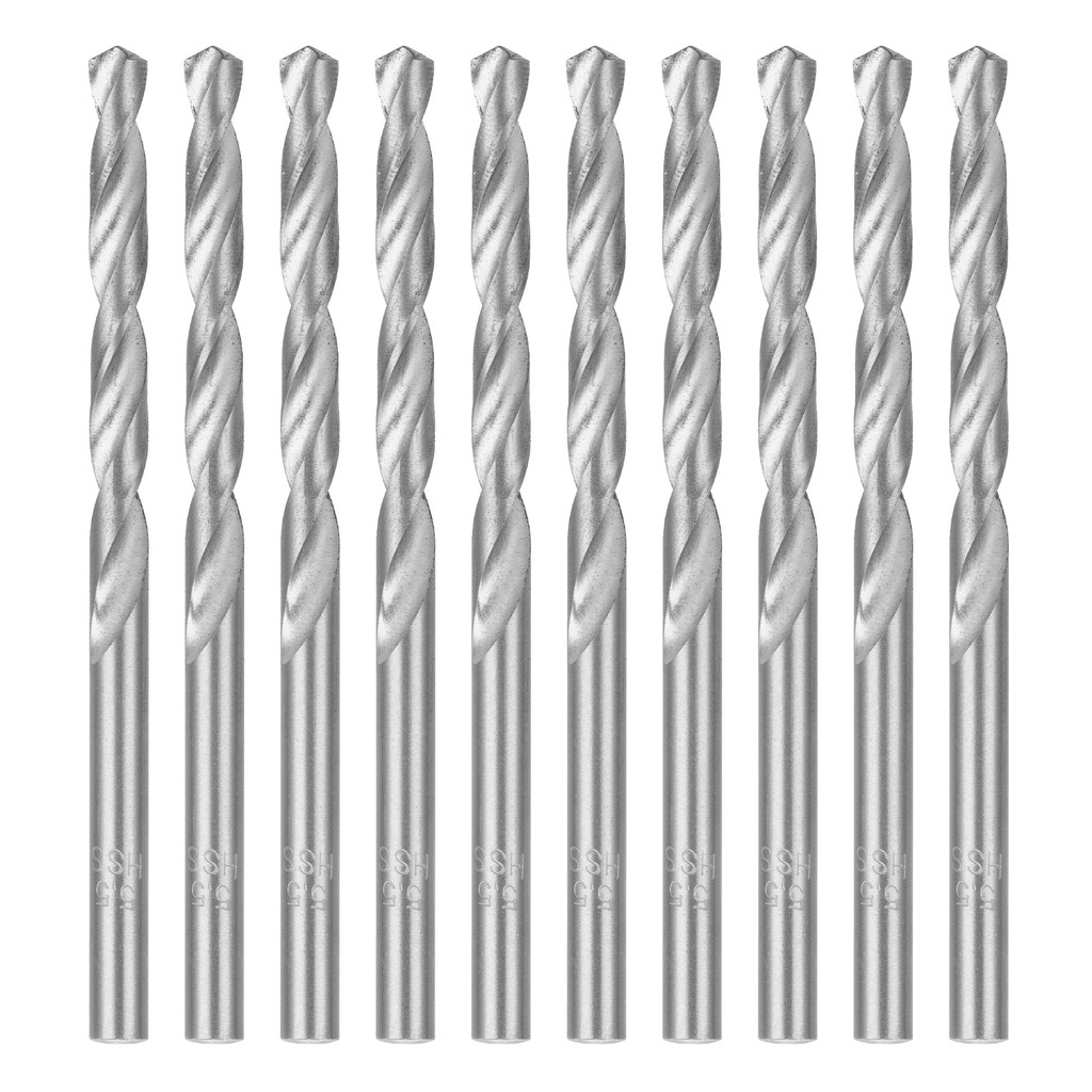 BROCA ACO RAPIDO STANDARD, PARA METAL, POLIDA, HASTE CILINDRICA, 5,5MM, 10PCS // MTX