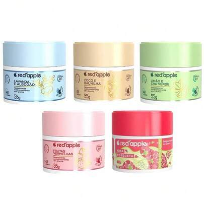 Creme Desodorante Proteção Seca S/ Alcool 48h Red Apple 55g em Oferta na Shopee