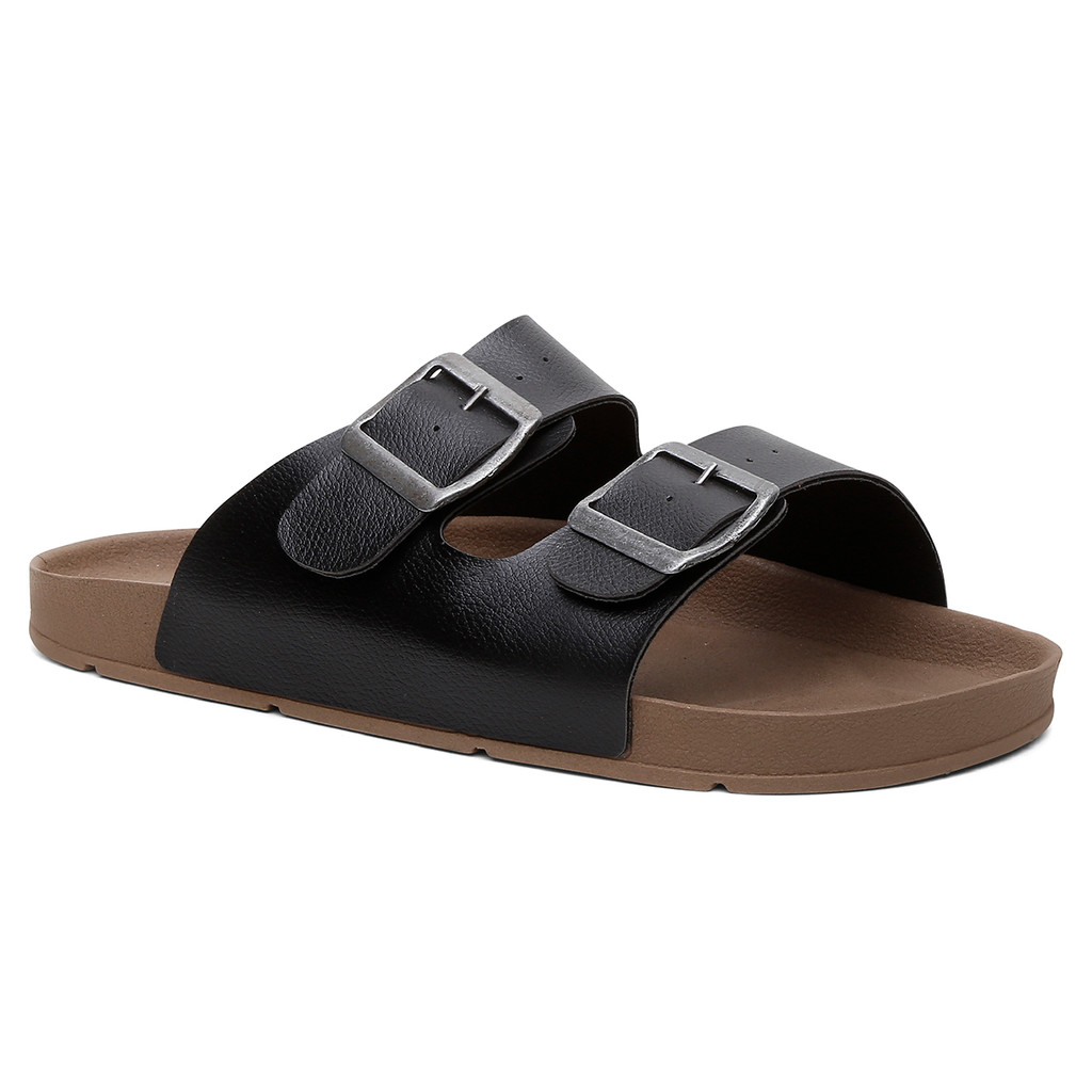 Sandália Birken Casual Unissex Fivela Ajustável Confortável Material Sintético