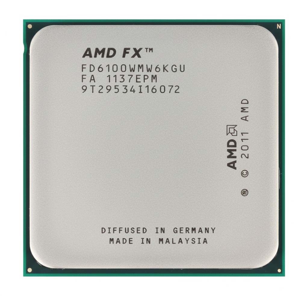 Processador AMD AM3+ FX 6100 -  6 núcleos - 3,9 Ghz - OEM