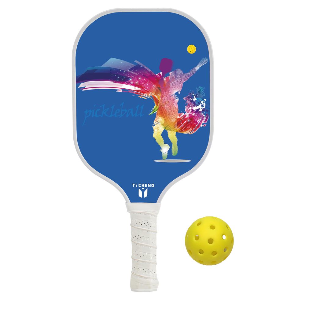 YiCHENG raquete picklebal picklebal fibra de vidro nacional na moda Ultra-leve masculino feminino raquete de treinamento