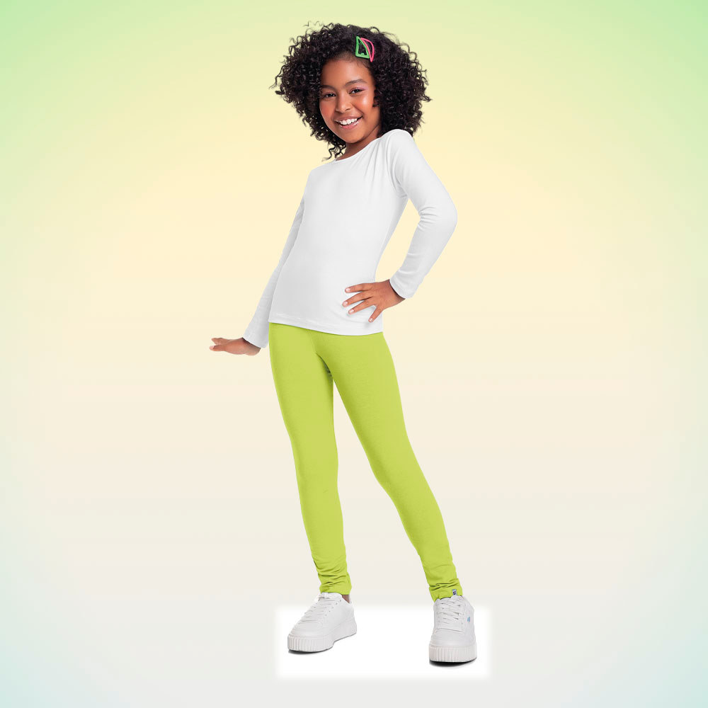 Legging infantil em molecotton Fakini