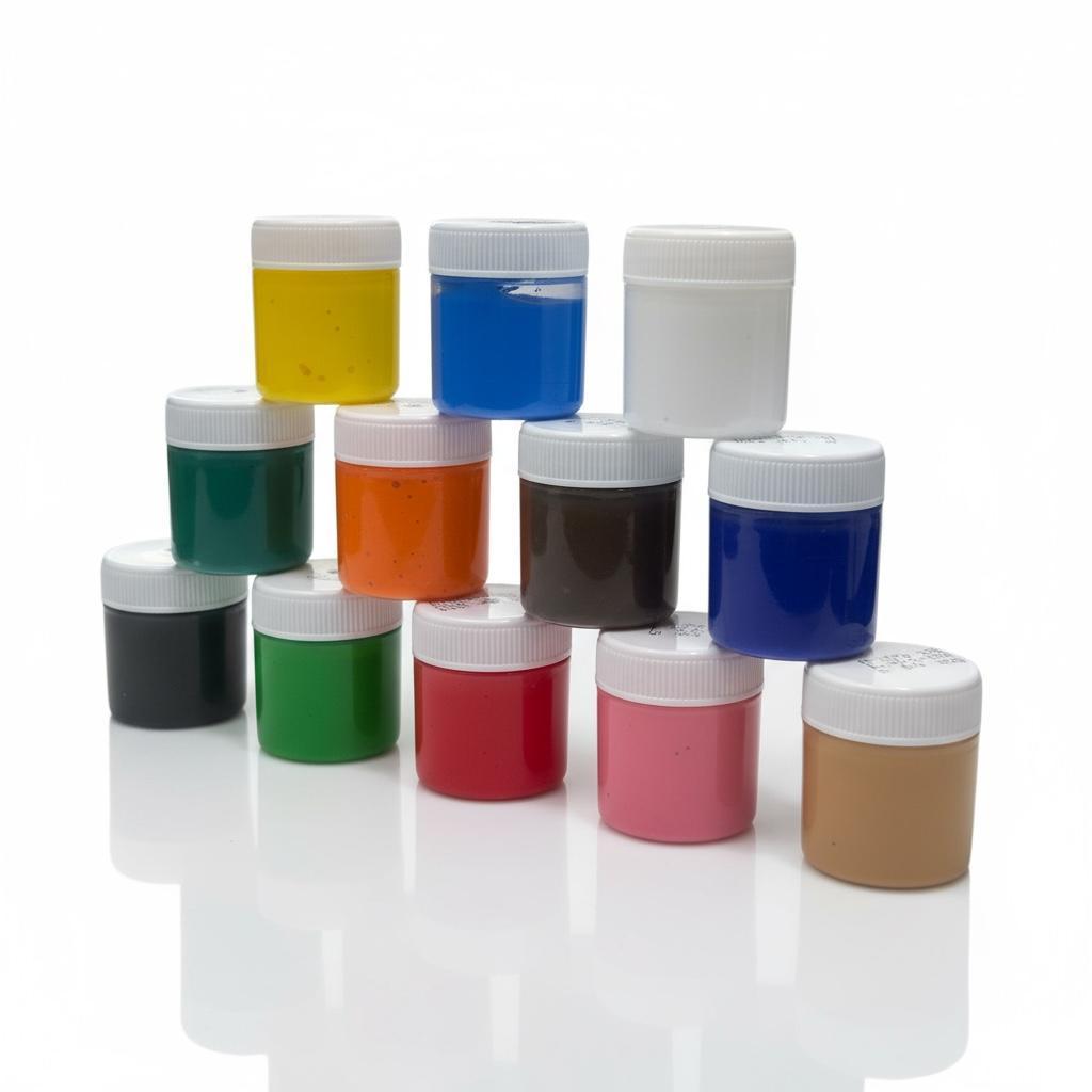 Tinta Guache Escolar Pira 12 Cores 15ml Cada