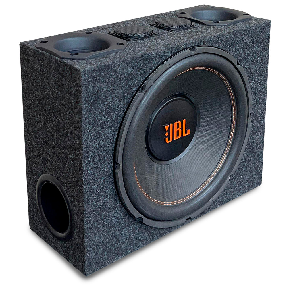 Trio Slim 12 Caixa Oestesom + Subwoofer Jbl 12 para Carro em Oferta na Shopee