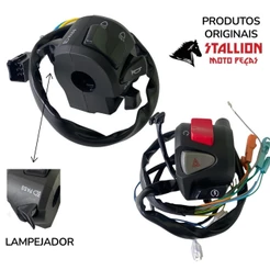 PUNHO CB500F E CHAVE DE LUZ COM LAMPEJADOR TITAN 160 FAN 160 START