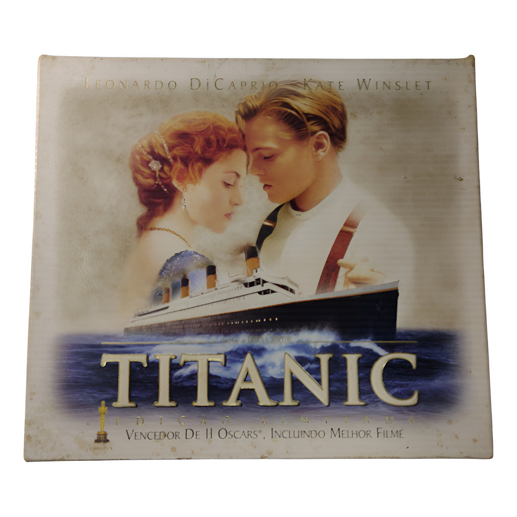Box Vhs Duplo - Titanic - Raro - Edição Limitada