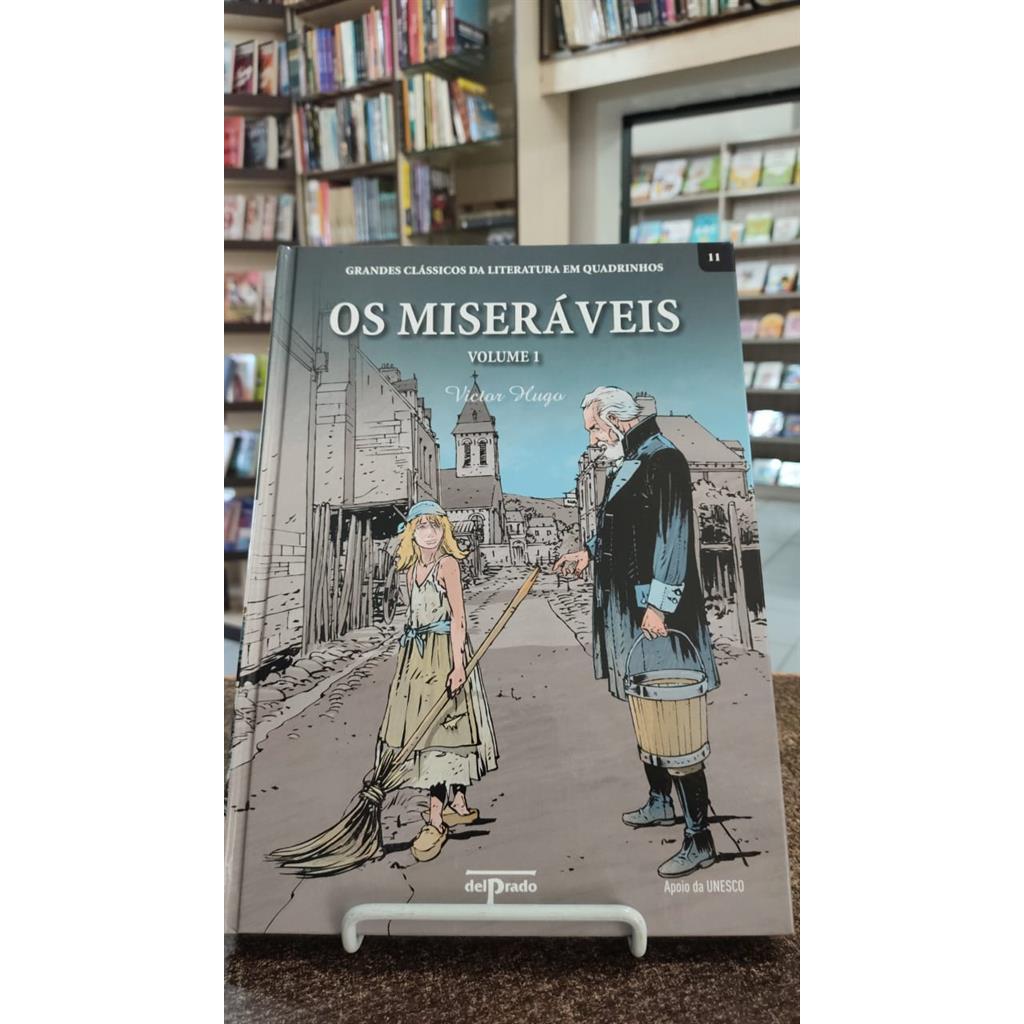Os Miseráveis em Quadrinhos - 2 Volumes - Delprado autor Victor Hugo