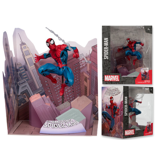 SPIDER-MAN - THE AMAZING SPIDER-MAN #1 - MARVEL COLLECTION WV4  -1/10 SCALE - MCFARLANE