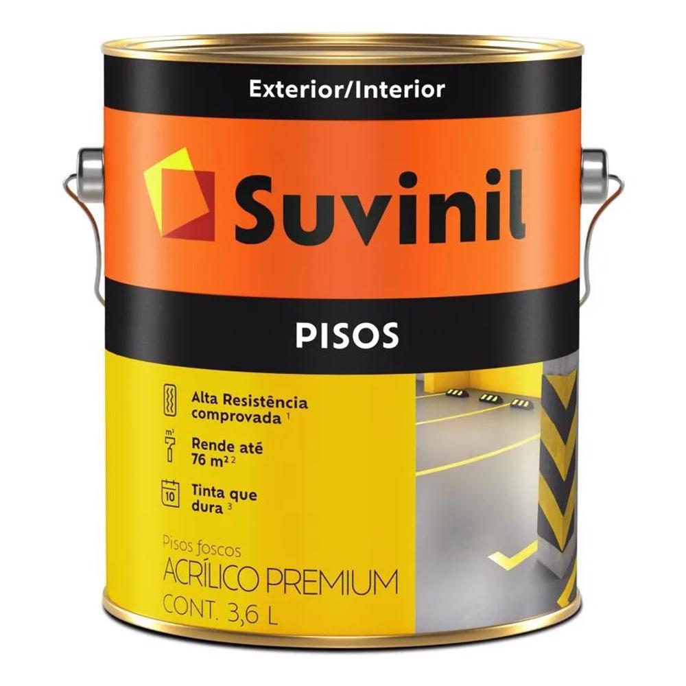 Tinta Acrílica Pisos Premium Fosco 3,6l Suvinil Verde