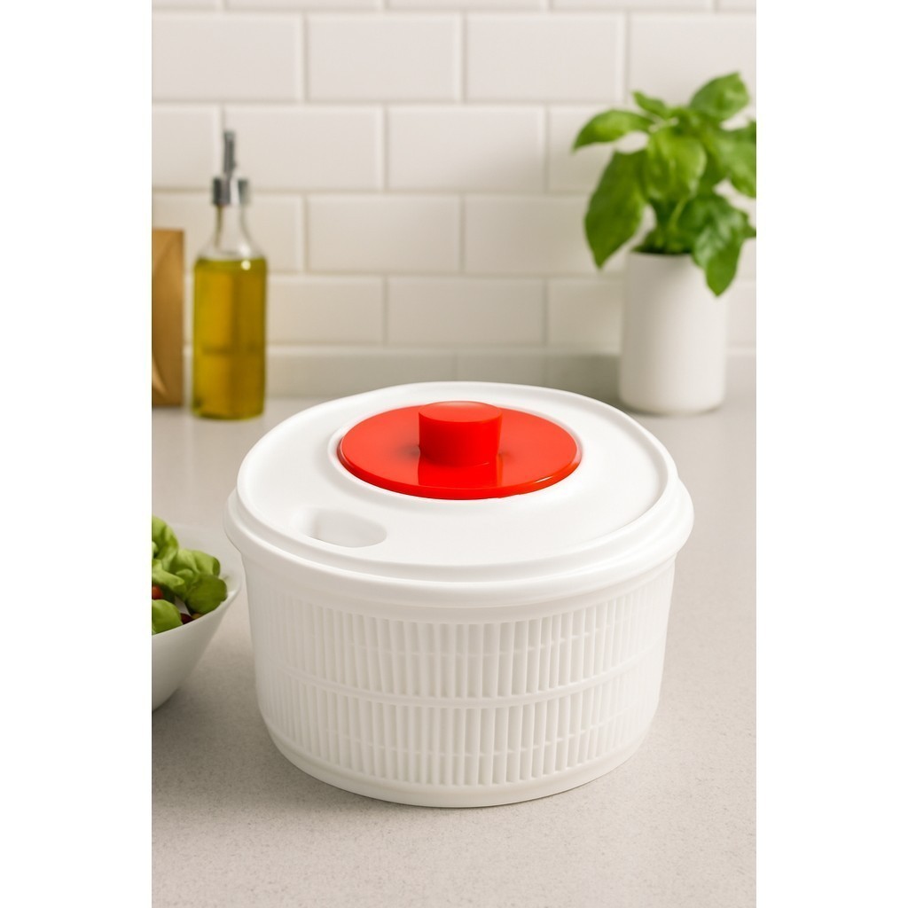 Centrifugador Salada Escorredor Cozinha Giratório Secador Folha Bacia Pote Alimento