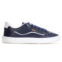 Tênis Anacapri Detalhe Onda Azul Marinho e Branco - Feminino