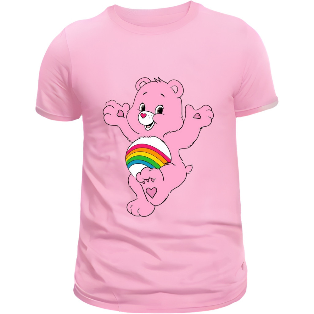 Camiseta Camisa Estampada  Masculina Feminina Personalizadas Personagens Ursinhos Carinhosos 100% Algodão - Envio Rapido