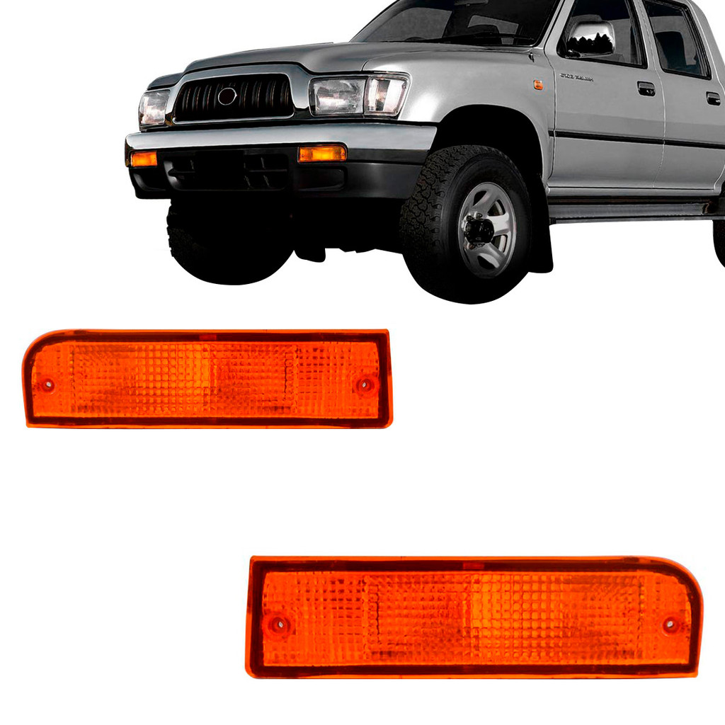 Pisca Parachoque Hilux 4X2 4X4 2002 2003 2004 SW4 93 94 95 Ambar