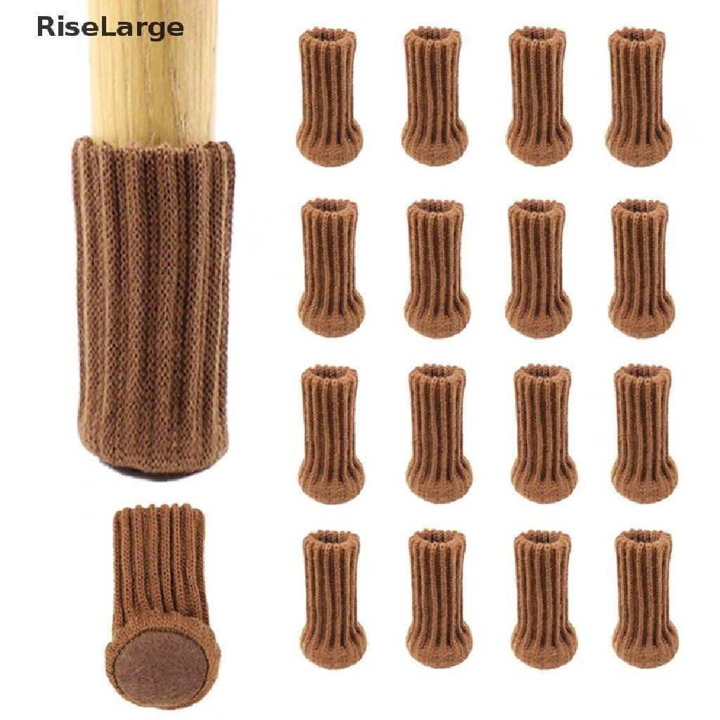 RiseLarge 24pcs Malha Cadeira Leg Meias Móveis Mesa Pés Leg Floor Protectors Covers EWNG em Oferta na Shopee