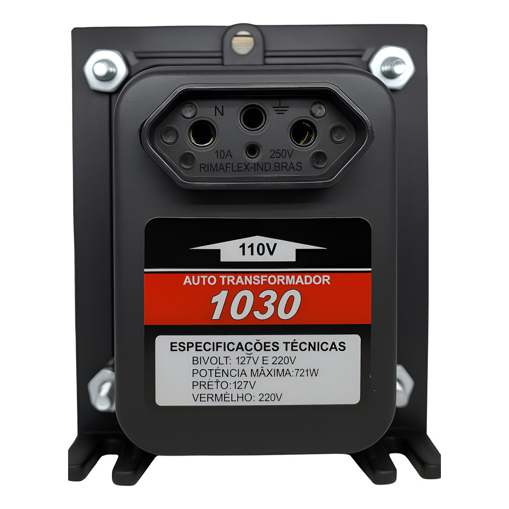 Auto Transformador 1030va 721w 110/220v E 220/110v Bivolt