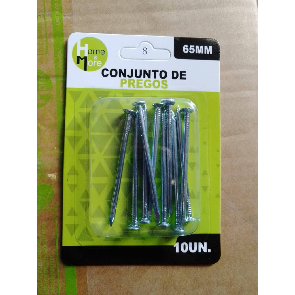PREGO DE ACO 2,8X65MM 10 PCS 