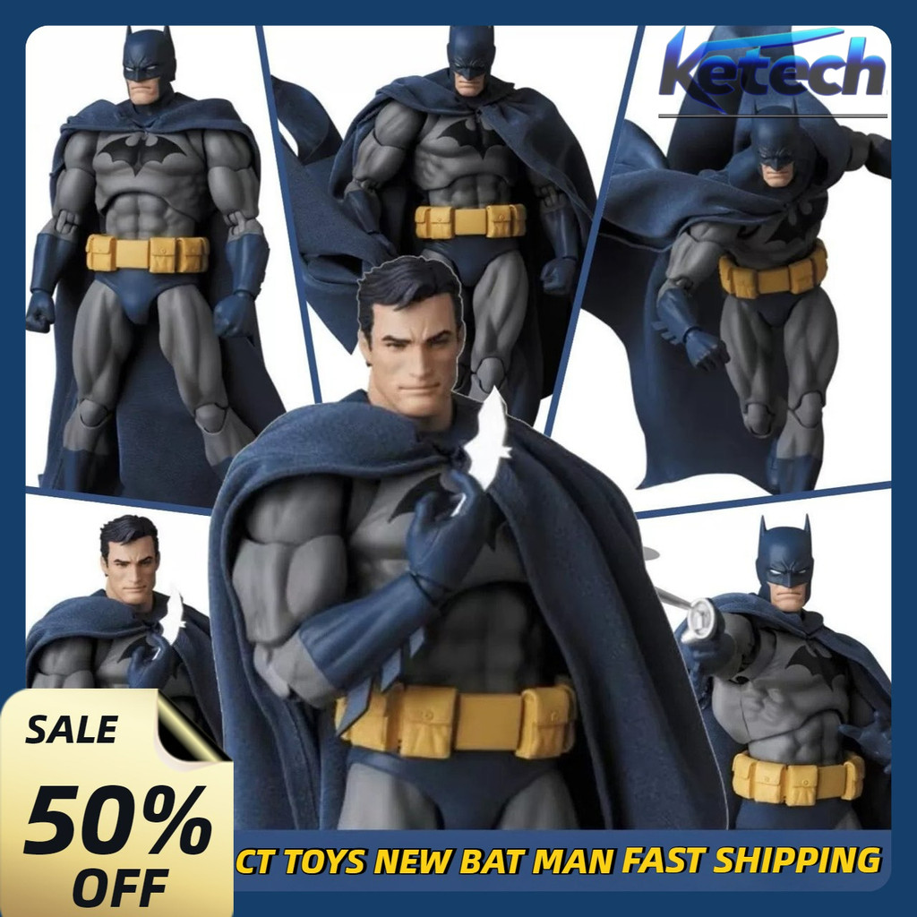 CT Toys Batman MAFEX 105 Azul Hush DC Comics Figura Modelo Colecionável Brinquedos De Ação Presentes