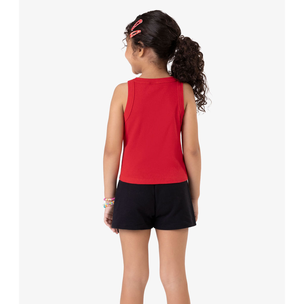 Detalhes do Shorts Saia Moletom Rovi Kids Preto