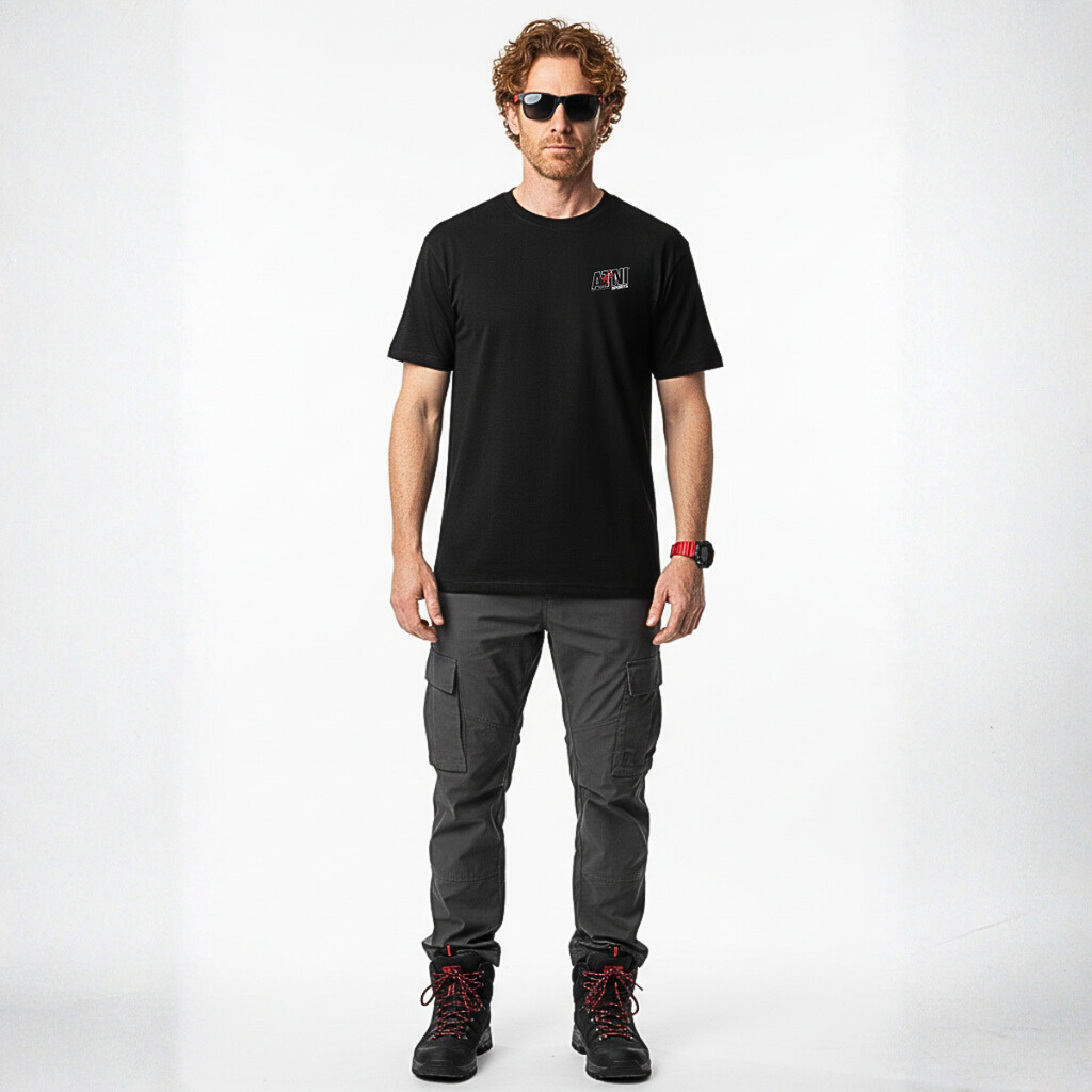 Camiseta Voo Masculina Algodão Premium Wingsuit Base Jumping Menegotti N°25