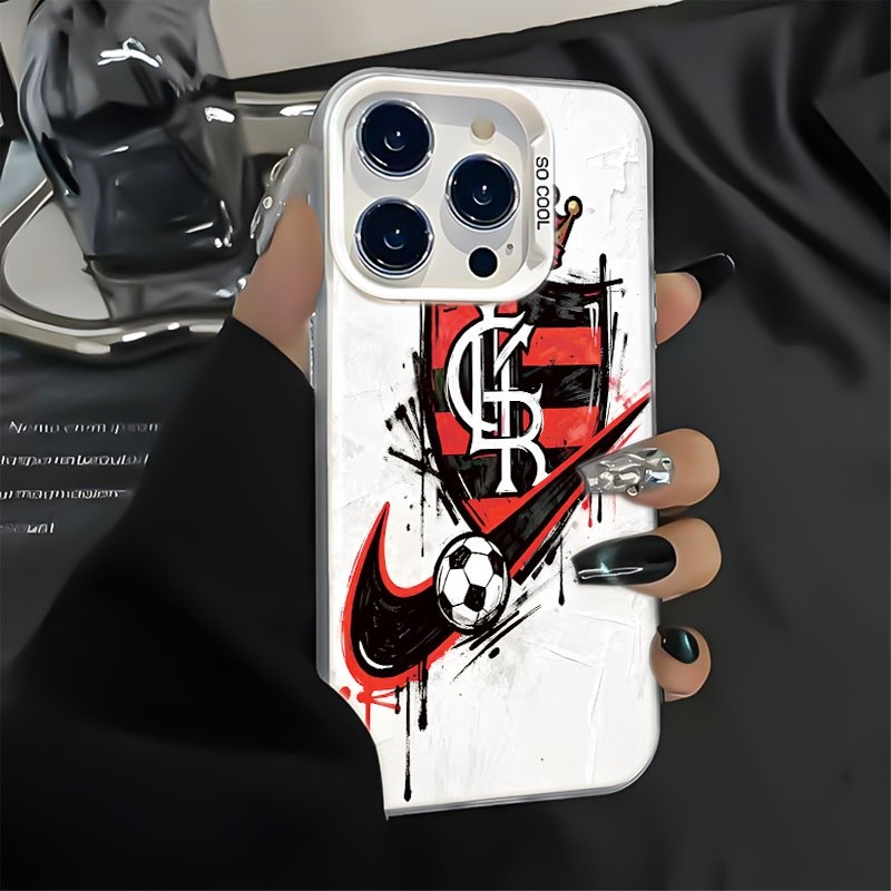 Logotipo × Flamengo Fosco Capa Capinha Para Samsung Galaxy A23 A32 A34 A35 A36 A52 A54 A55 4G Anti-Impacto