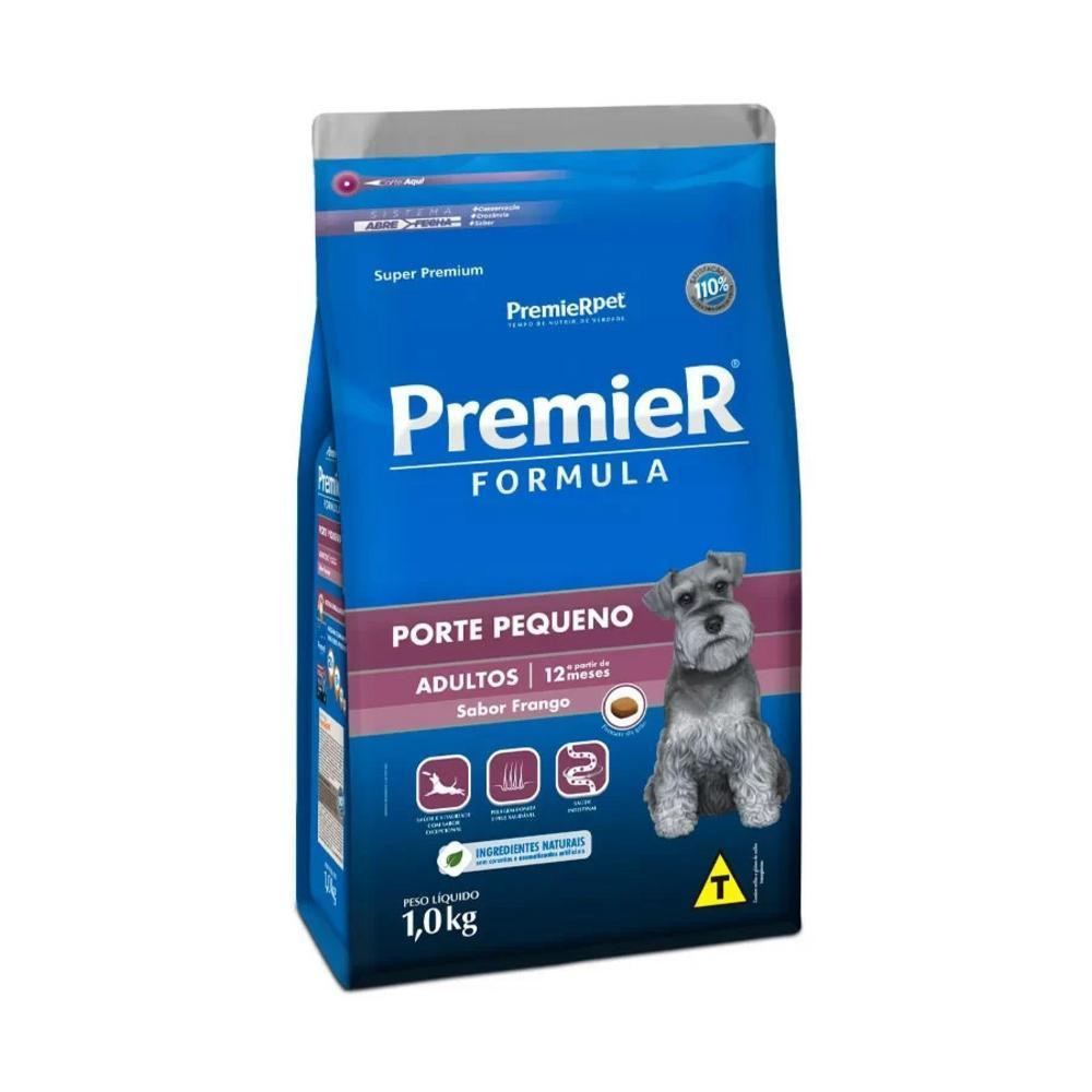Ração Premier Fórmula Cães Adultos Raças Pequenas Frango 1kg em Oferta na Shopee