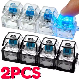 Chaveiro De Teclado Mecânico De 4 Teclas , Clicker Para Alívio Do Estresse , Teclados Brilhantes Com Bolsa LED , Decoraç em Oferta na Shopee