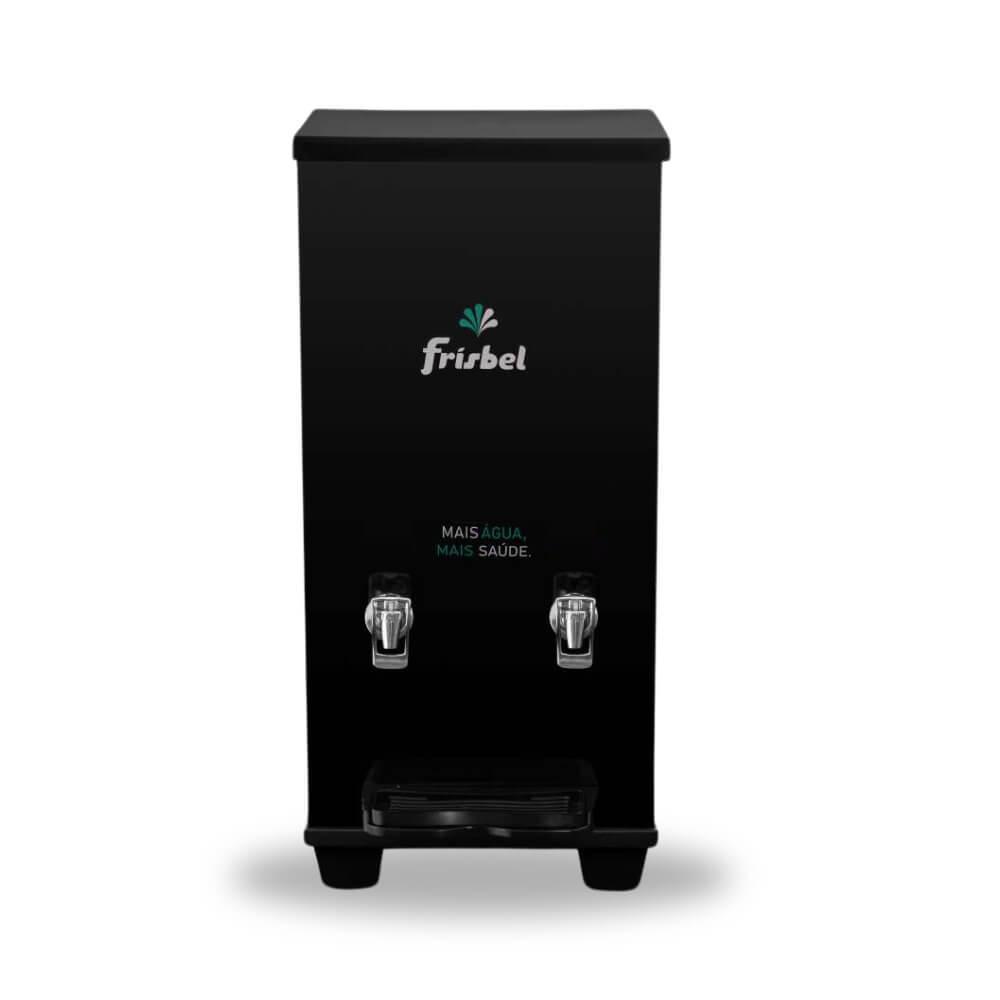 Bebedouro Industrial de Mesa Frisbel 25 Litros 2 Torneiras Geladas Black - 110V