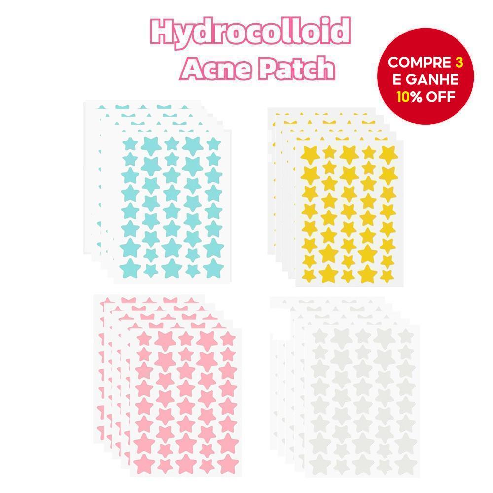 40pcs Adesivos Para Acne, Patch Hidrocoloidal Para Cobrir Espinhas E Imperfeições, Cuidados Com A Pele