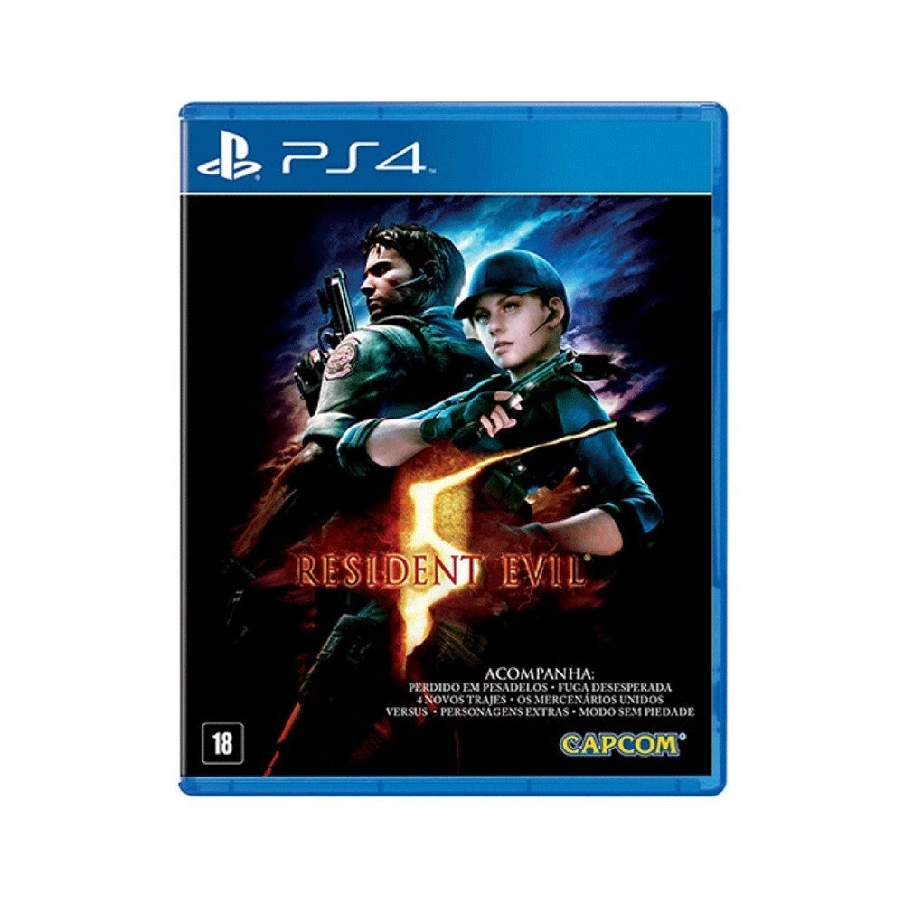 Jogo Resident Evil 5 - PS4