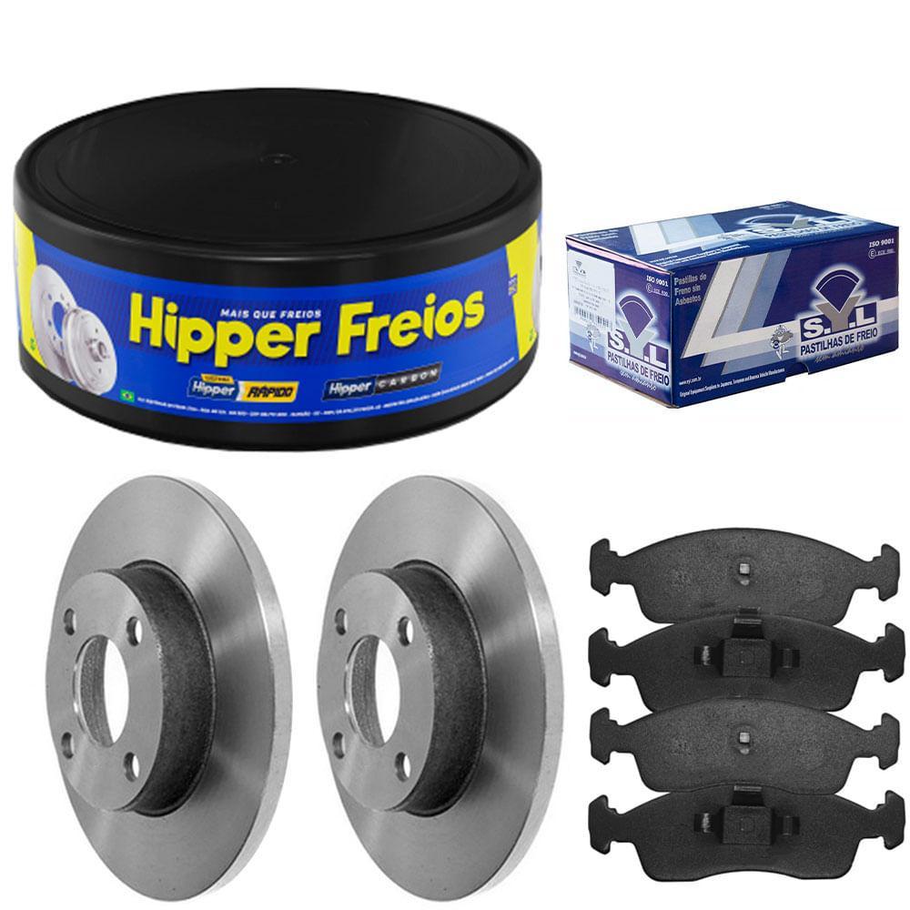 Kit Pastilha Disco Freio Argo Palio Grand Siena 2010 A 2021 em Oferta na Shopee