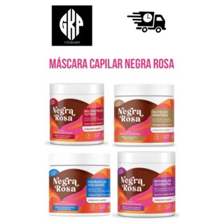 MÁSCARA CAPILAR NEGRA ROSA 500G(ESCOLHA A SUA) em Oferta na Shopee