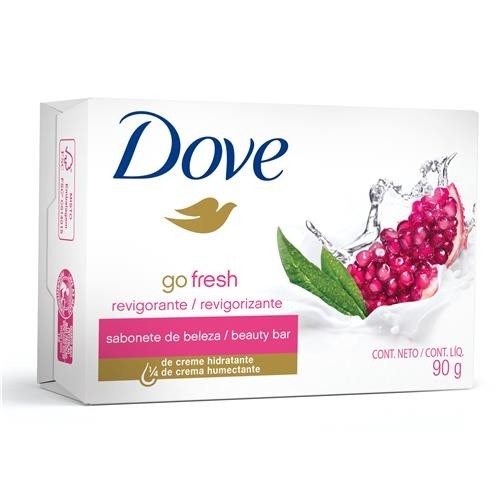 Sabonete Dove Go Fresh Romã e Verbena 90g