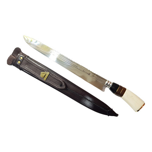 Faca Gaucha M.solingen Churrasco, Cozinha Tres Listras Ss/15 Cabo 30