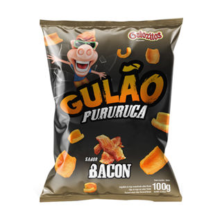 Salgadinho Gulão Pururuca Sabor Bacon 100g em Oferta na Shopee