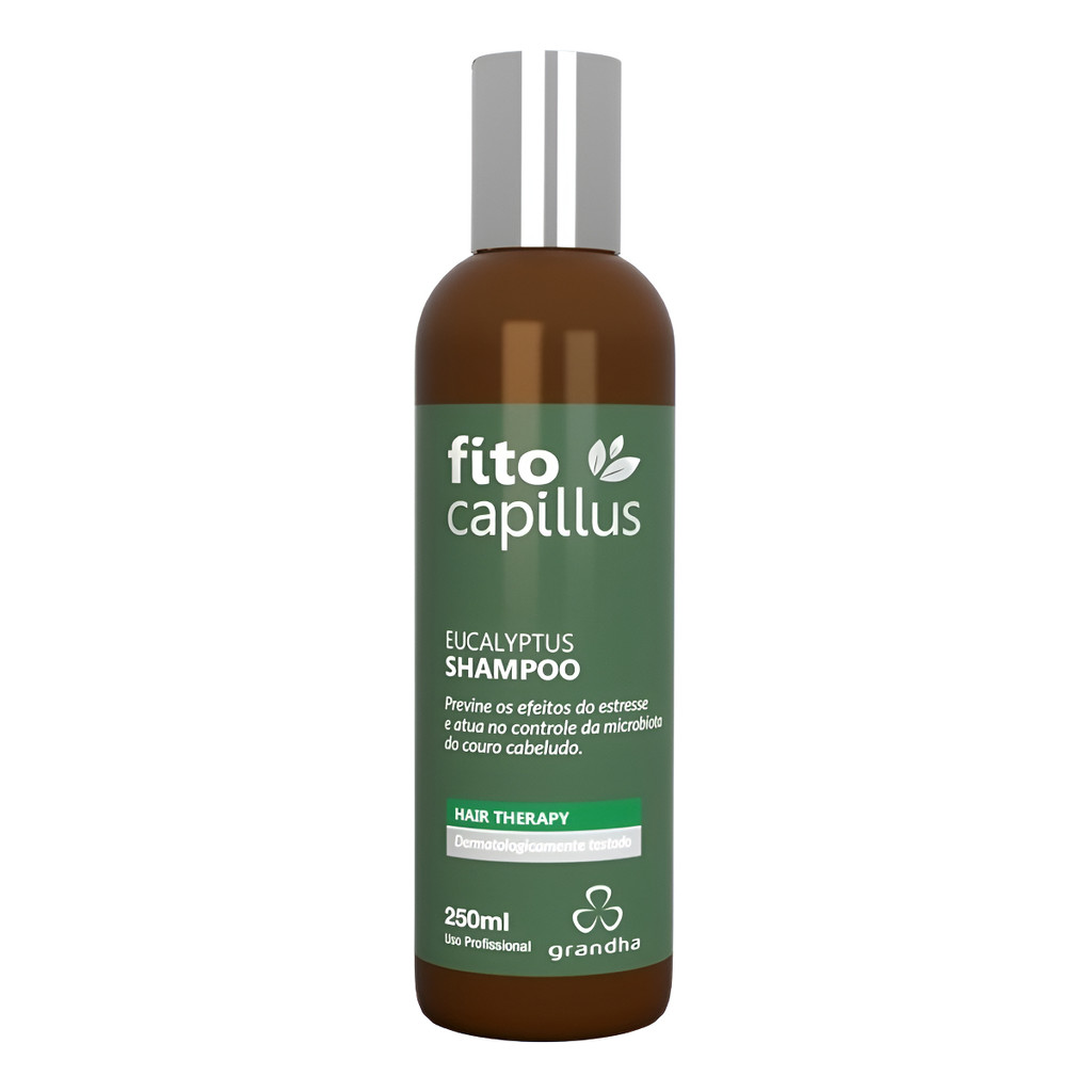 Grandha Fito Capillus Eucalyptus Shampoo 250ml em Oferta na Shopee