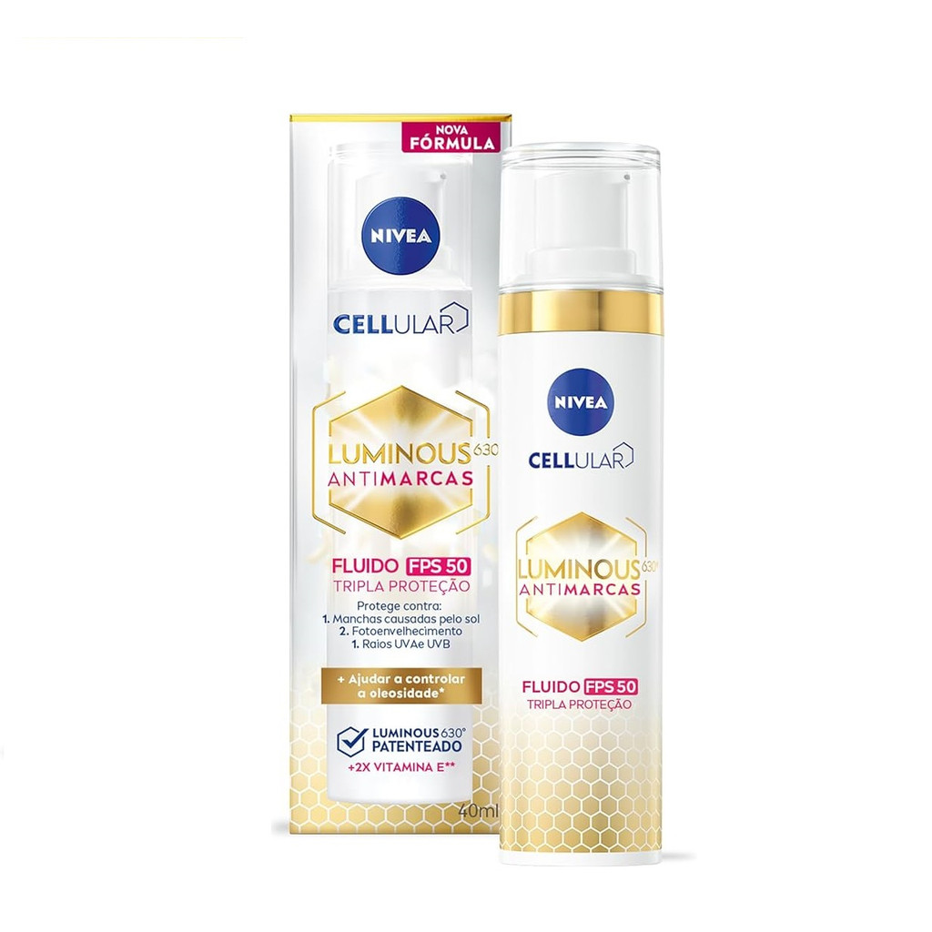 Nivea Fluido Facial Cellular Luminous 630 Antimanchas 40ml