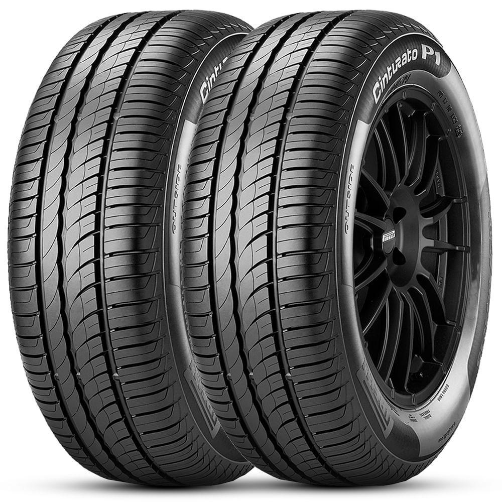 Kit 2 Pneu Pirelli Aro 15 185/60r15 88h Xl Cinturato P1 em Oferta na Shopee