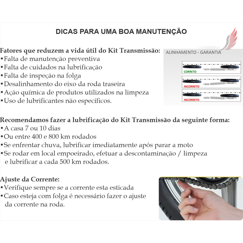 KIT RELACAO VAZ C/ RET BMW F650 G650GS C00160X · foto 2