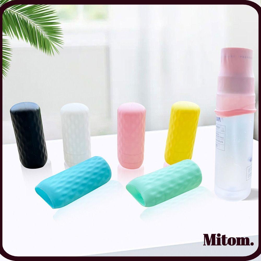 MITOM 3 Unidades Tampa Elástica Silicone À Prova Vazamento Capa Protetora Recipiente Viagem