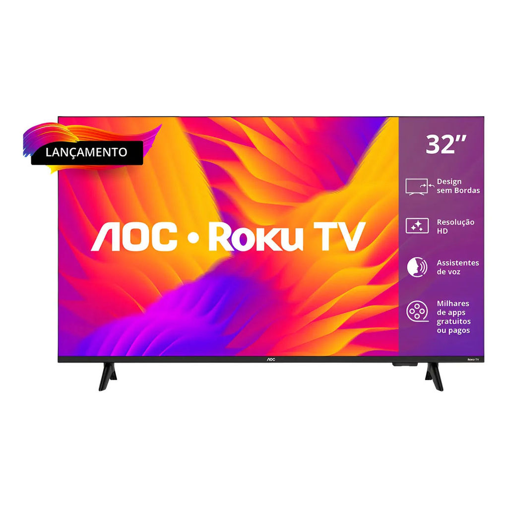 Tv Aoc 32" Smart Led 32S5155/78G Hdmi/Usb