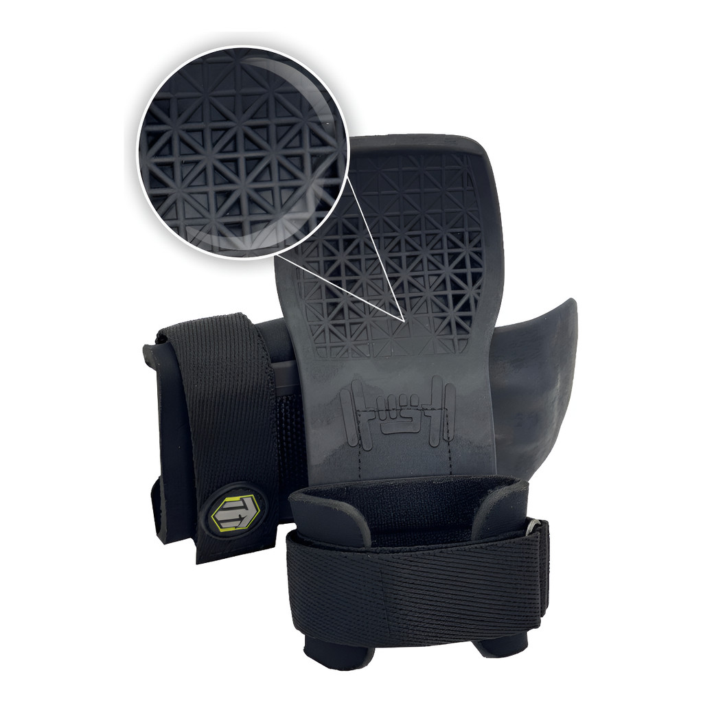 Luva Fortior Grip Borracha Antiderrapante Para Halteres